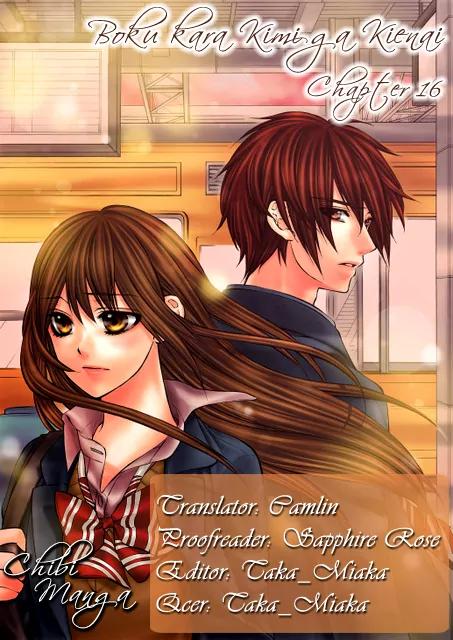 Boku kara Kimi ga Kienai Chapter 16 page 1 - Chapter 16