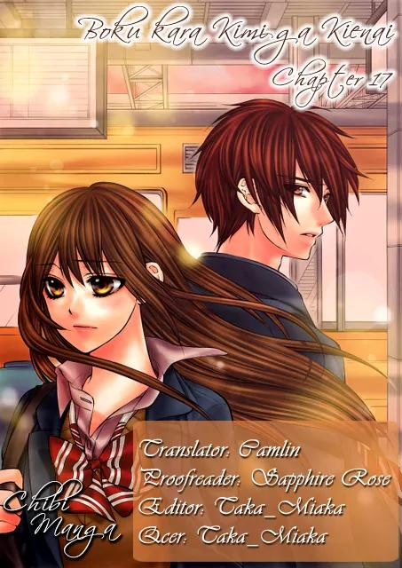 Boku kara Kimi ga Kienai Chapter 17 page 1 - Chapter 17