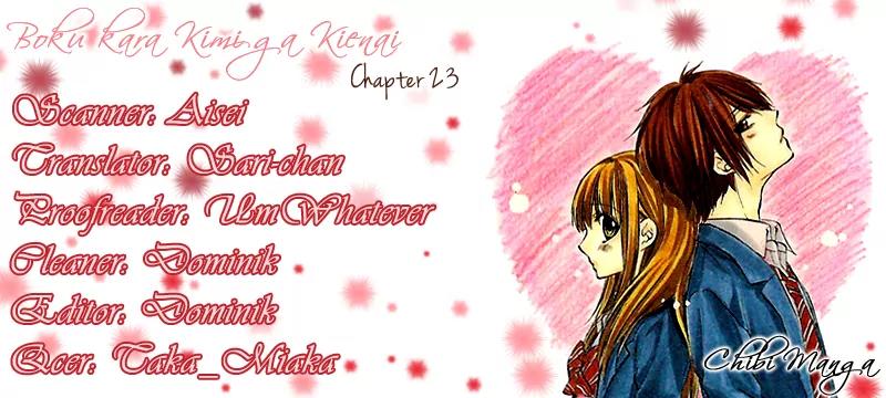Boku kara Kimi ga Kienai Chapter 23 page 1 - Chapter 23: [End]