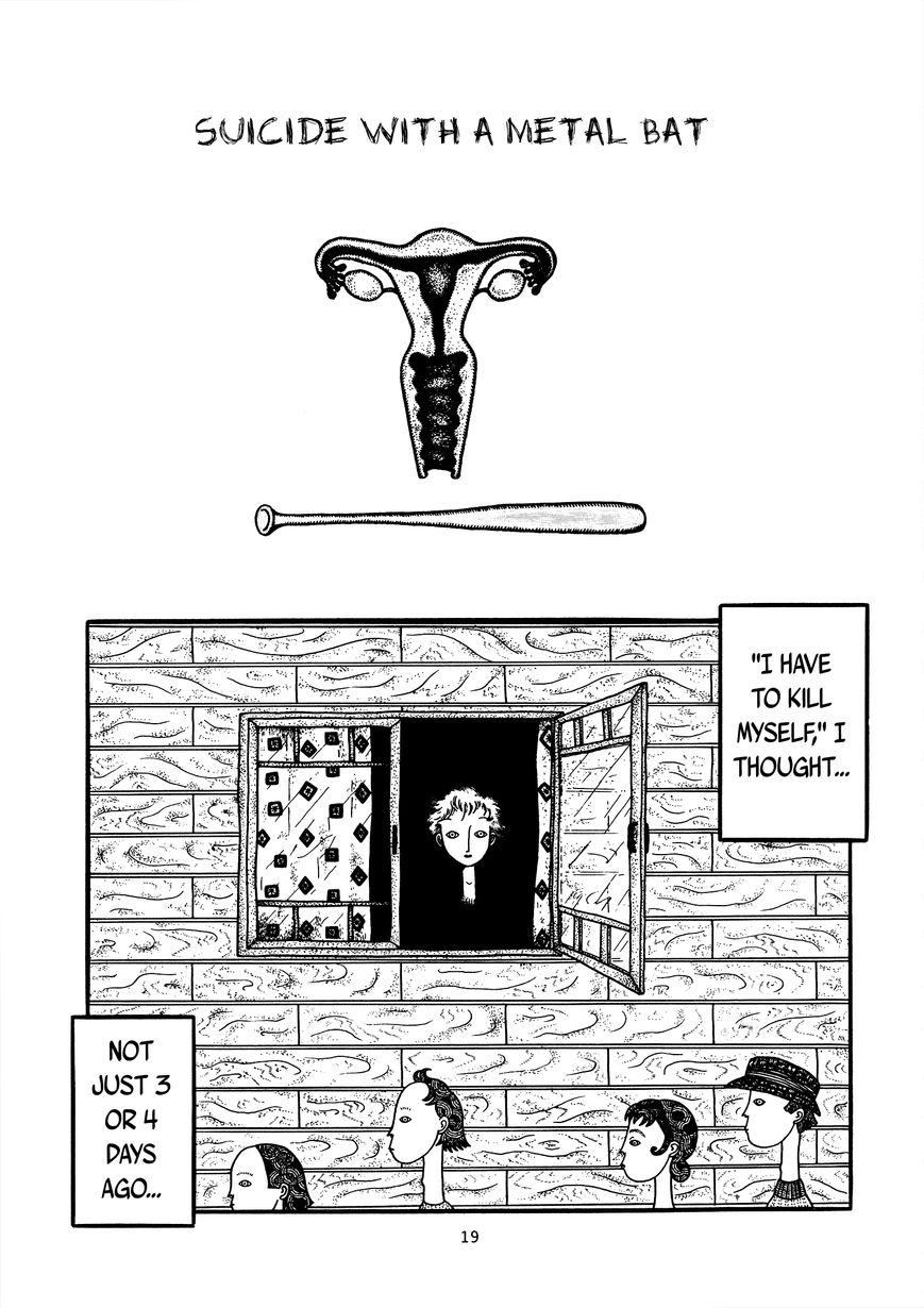 Boku Mushi Chapter 3 page 1 - Chapter 3 : Suicide with a Metal Bat