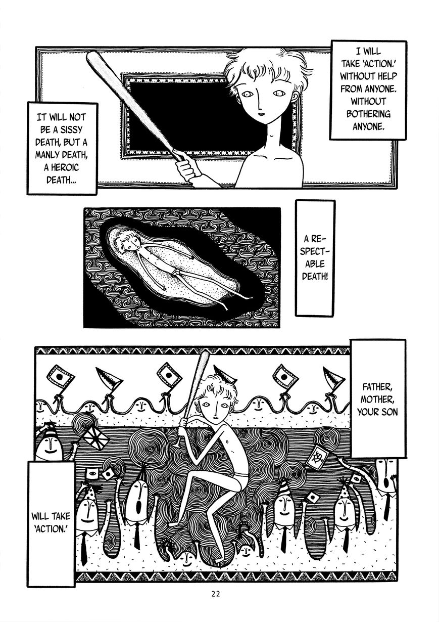 Boku Mushi Chapter 3 page 4 - Chapter 3 : Suicide with a Metal Bat