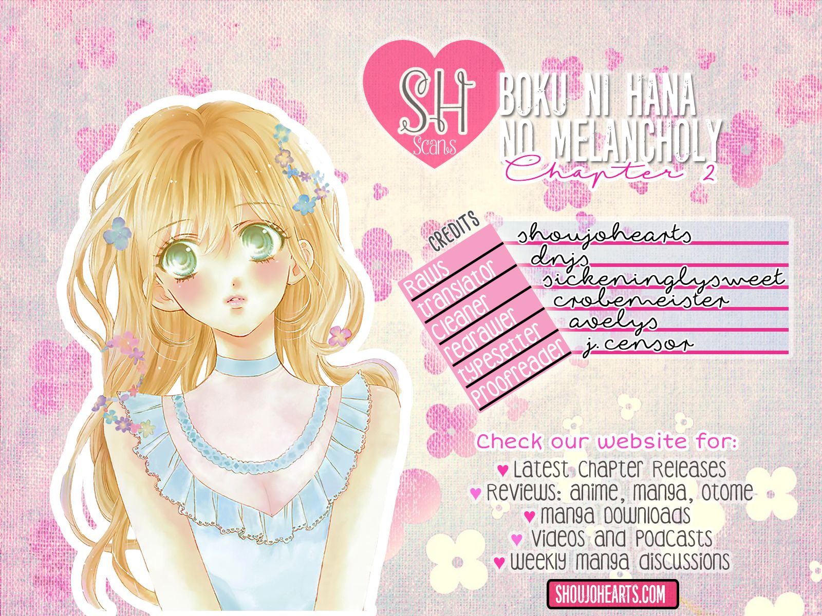 Boku ni Hana no Melancholy Chapter 2 page 1 - Chapter 2