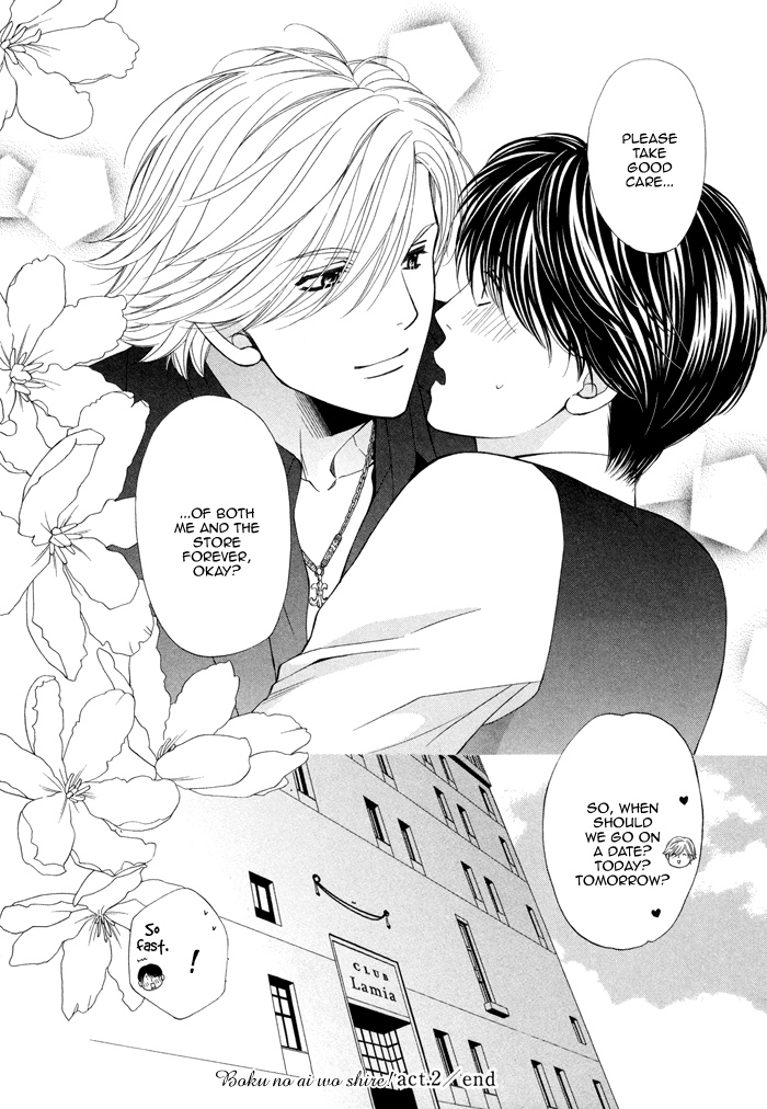 Boku no Ai o Shire! Chapter 2.2 page 35 - Chapter 2 v2 : Understand My Love! - act.2