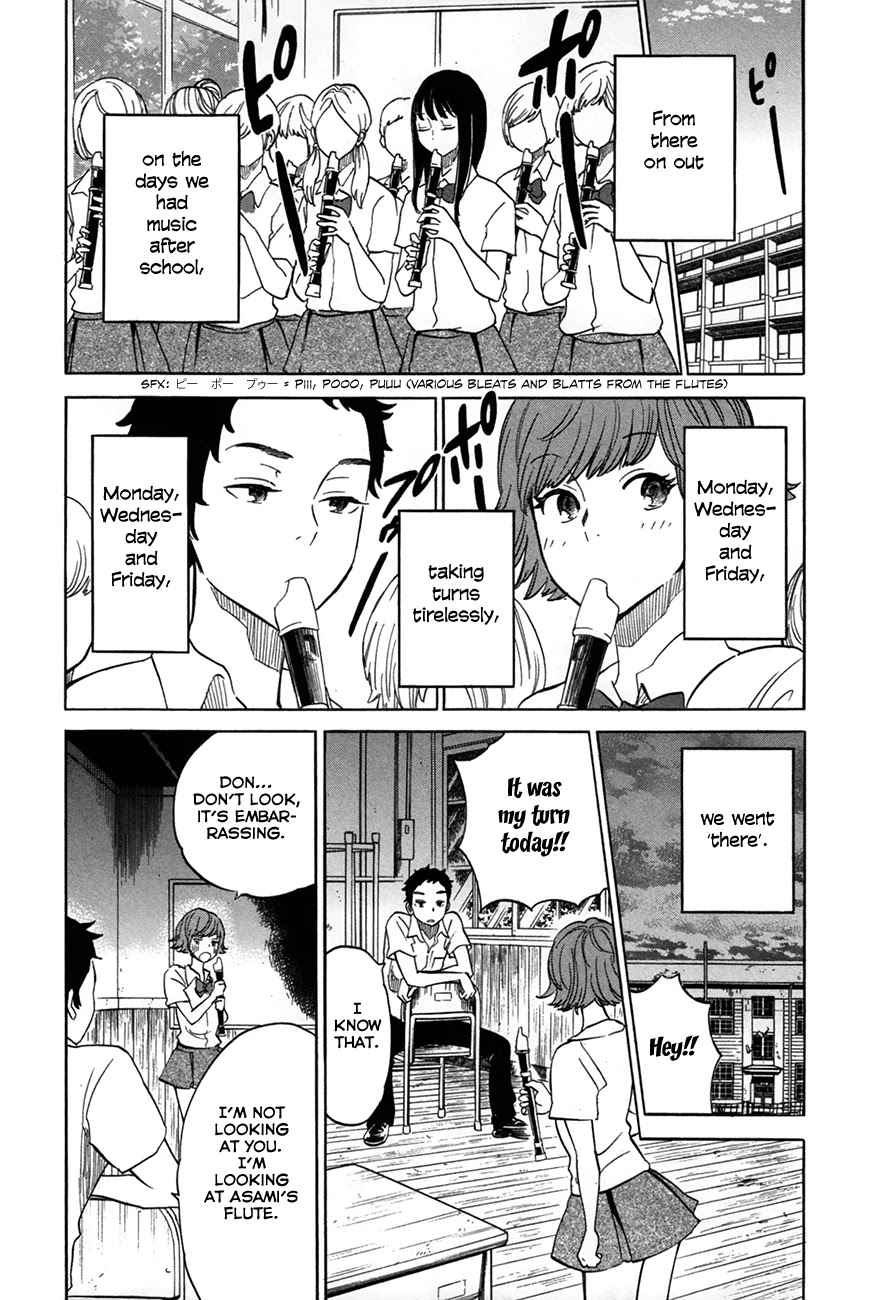 Boku no Chi de Yokereba Chapter 6.5 page 11 - Chapter 6.5: The Sound of the Flute from my Old School
