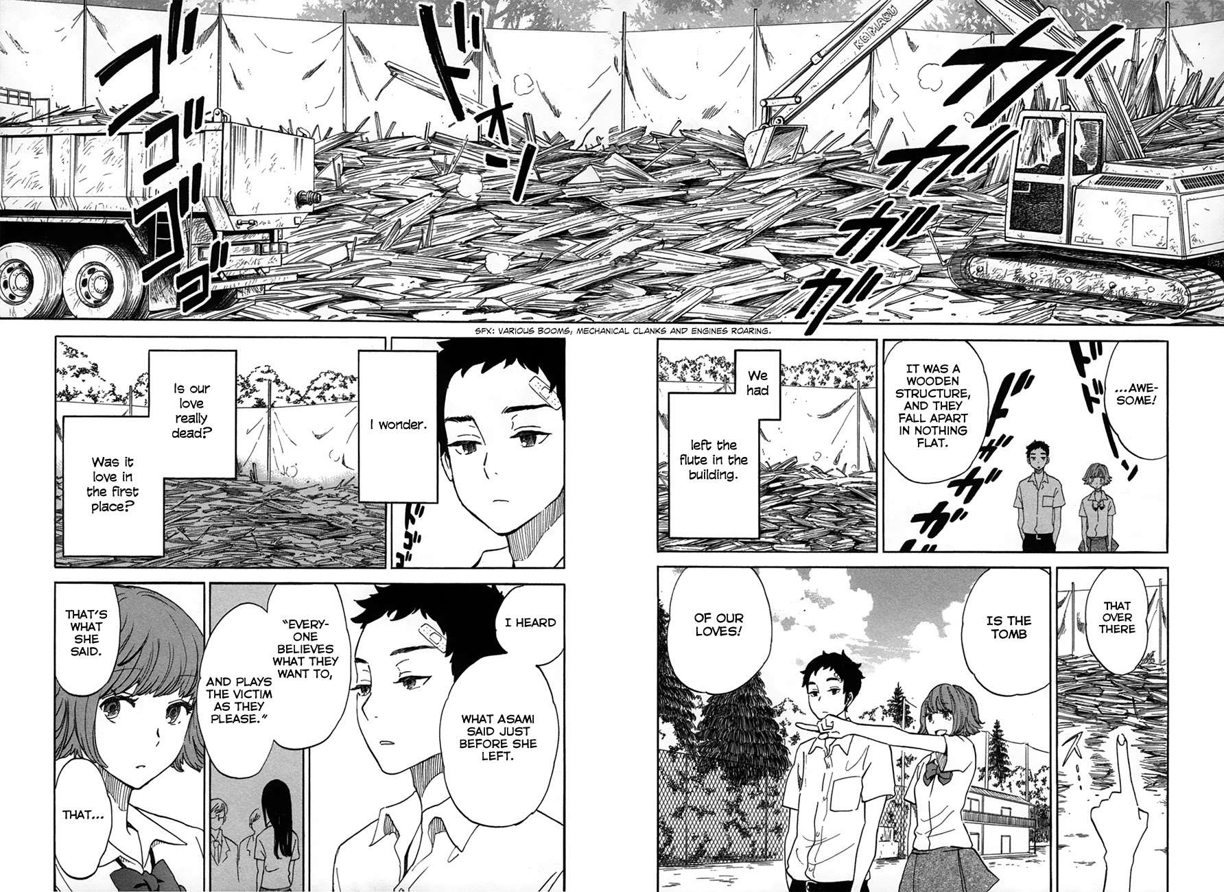 Boku no Chi de Yokereba Chapter 6.5 page 27 - Chapter 6.5: The Sound of the Flute from my Old School
