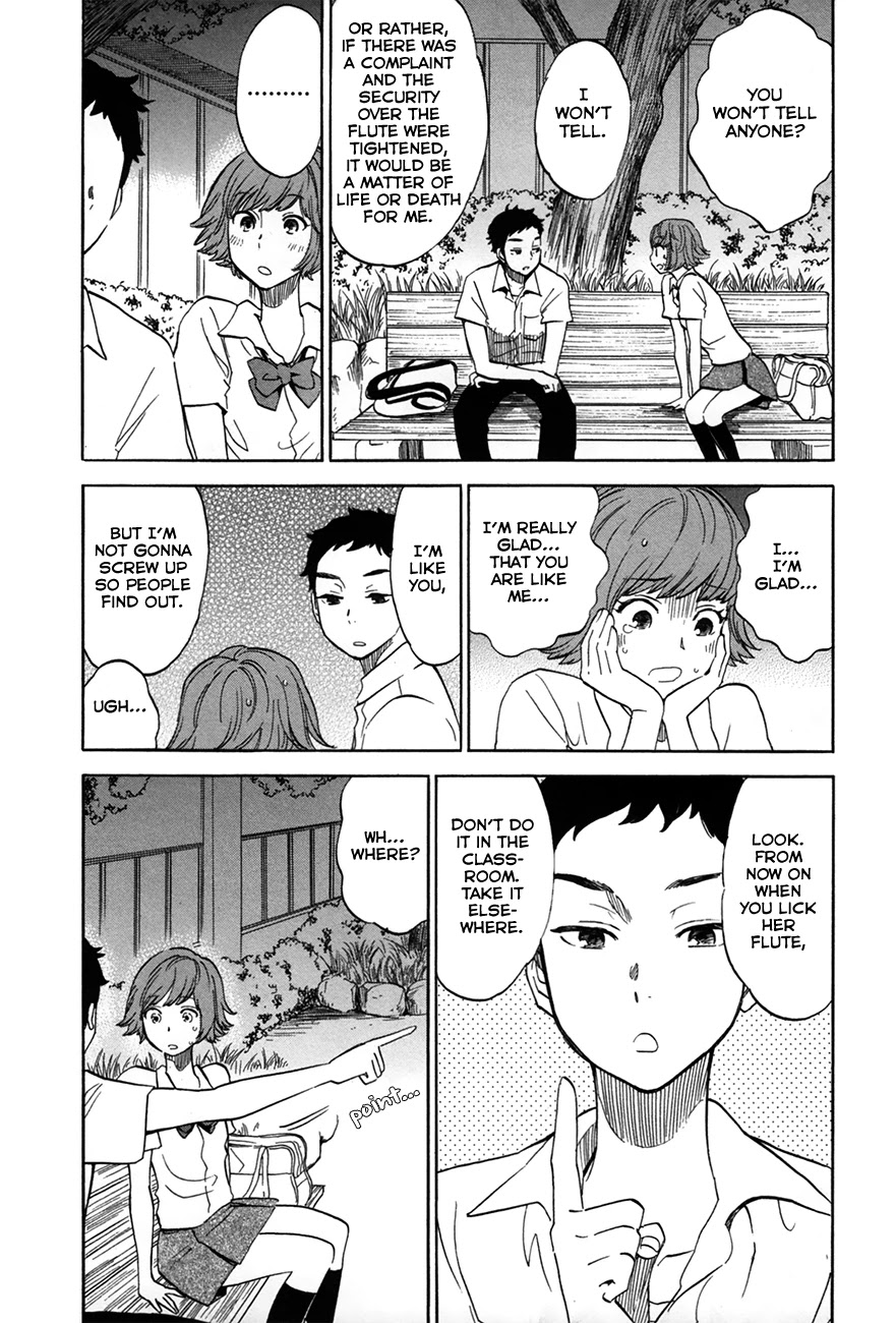 Boku no Chi de Yokereba Chapter 6.5 page 8 - Chapter 6.5: The Sound of the Flute from my Old School