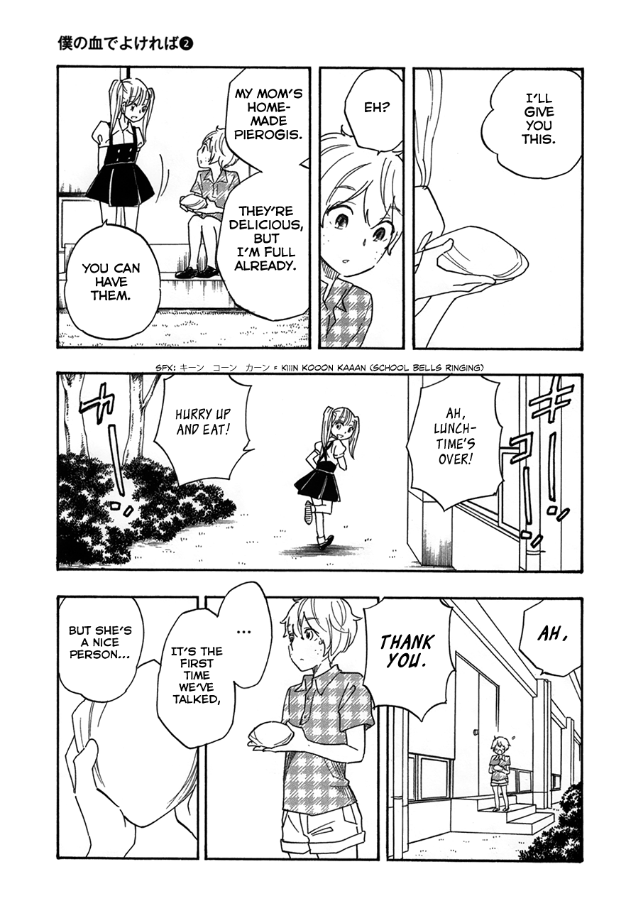 Boku no Chi de Yokereba Chapter 7 page 11 - Chapter 7: Someone like me who never wins, not even once…