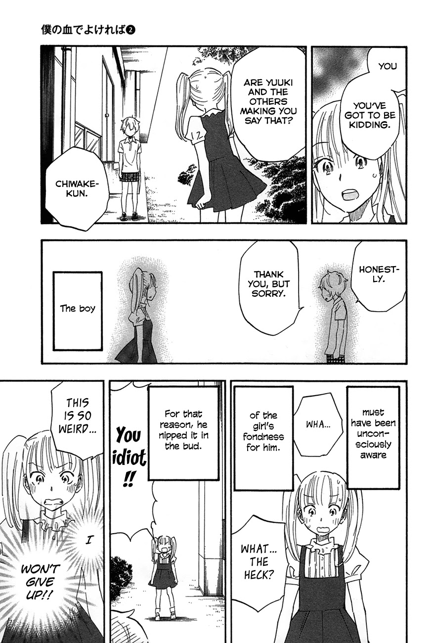 Boku no Chi de Yokereba Chapter 7 page 29 - Chapter 7: Someone like me who never wins, not even once…