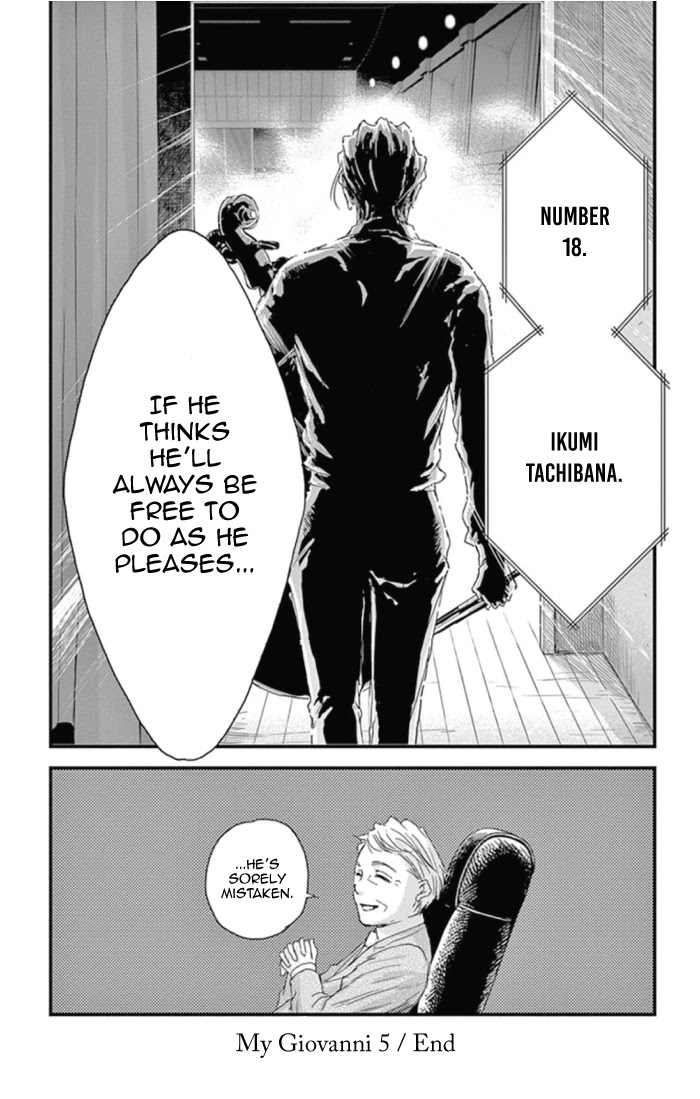 Boku no Giovanni Chapter 30 page 30 - Chapter 30: Cello