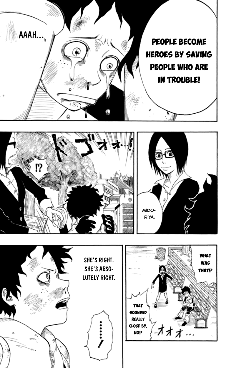 Boku no Hero Academia Chapter 0 page 33 - Chapter 0: Oneshot
