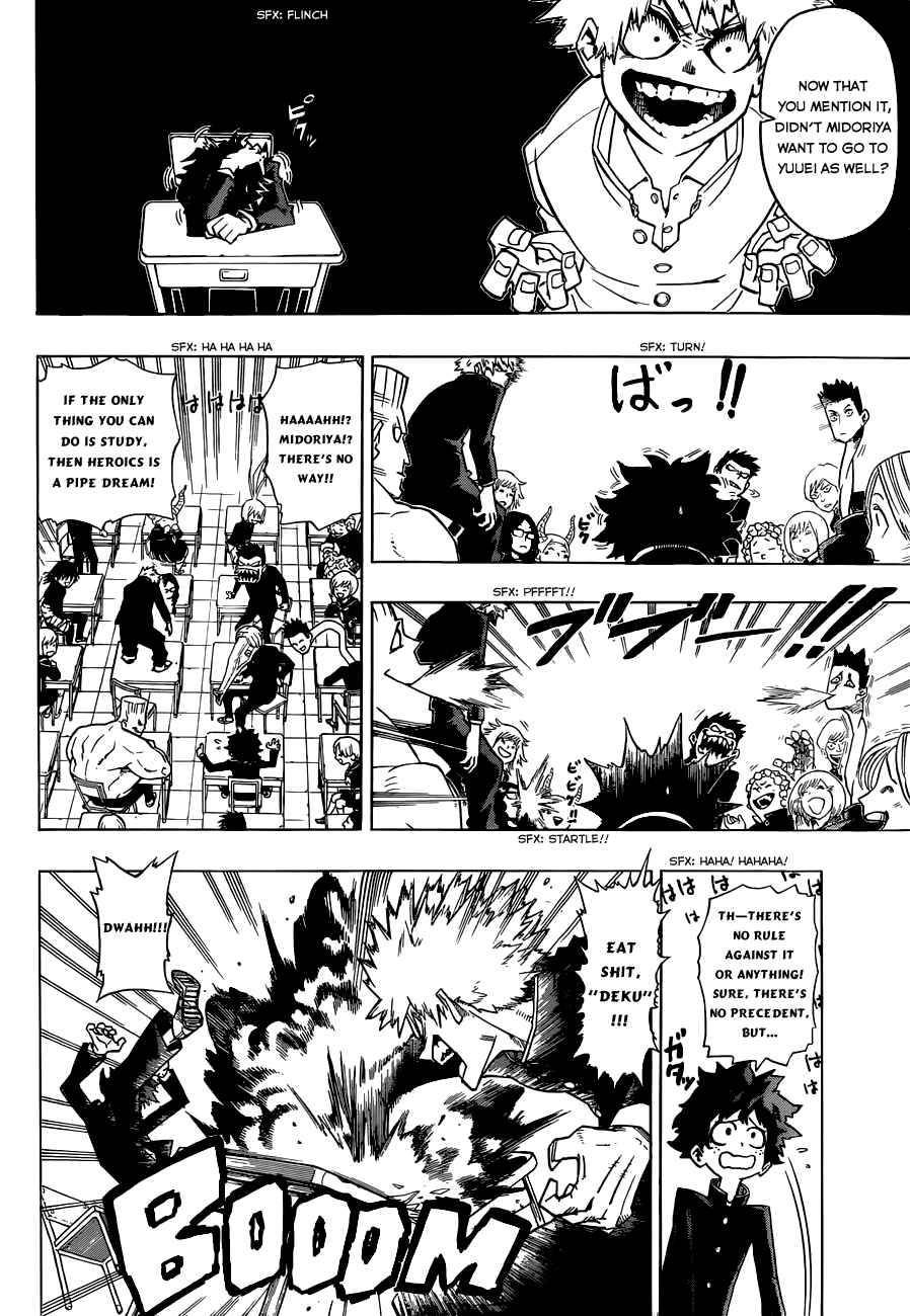 Boku no Hero Academia Chapter 1 page 11 - Chapter 1: Midoriya Izuku: The Origin