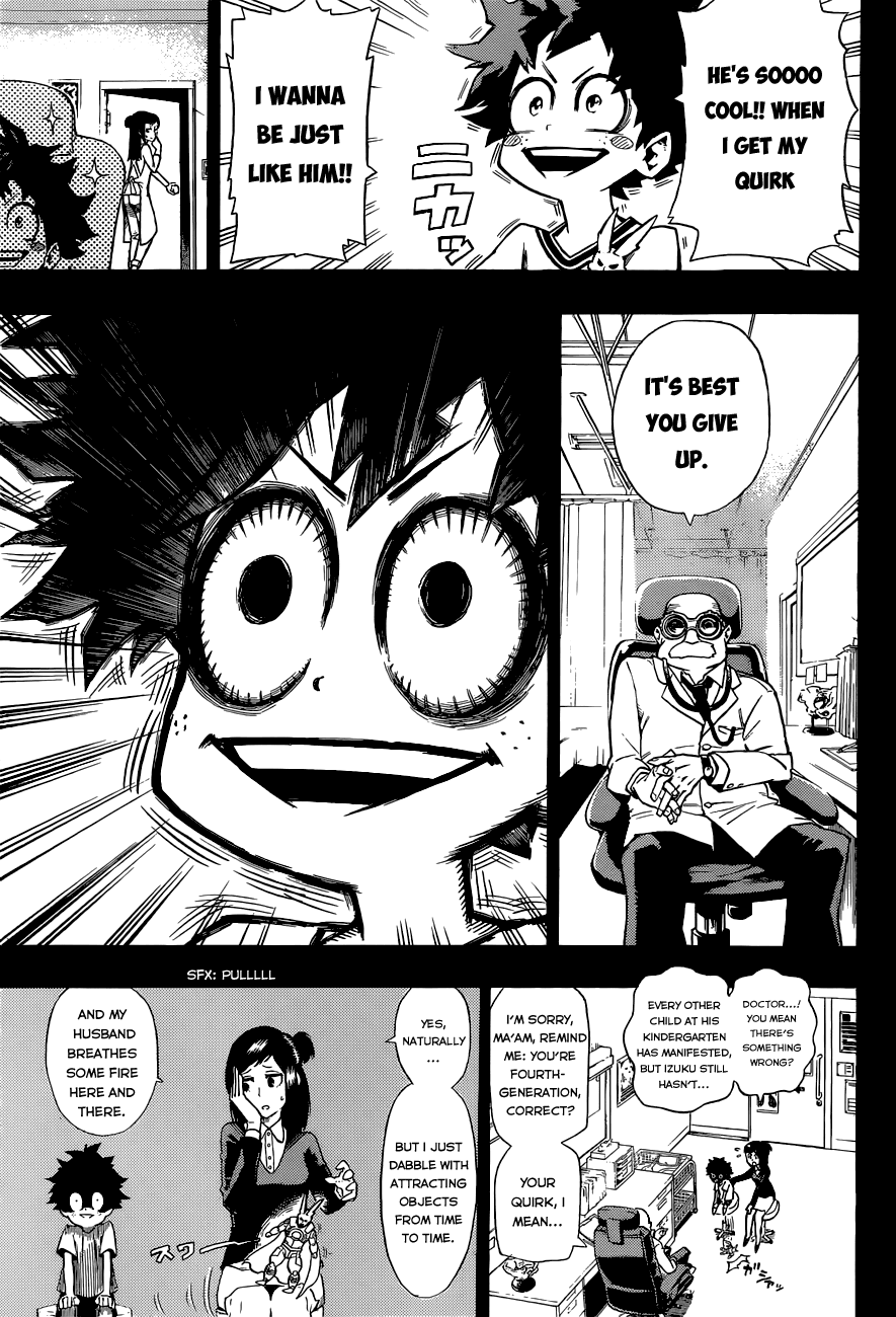 Boku no Hero Academia Chapter 1 page 18 - Chapter 1: Midoriya Izuku: The Origin