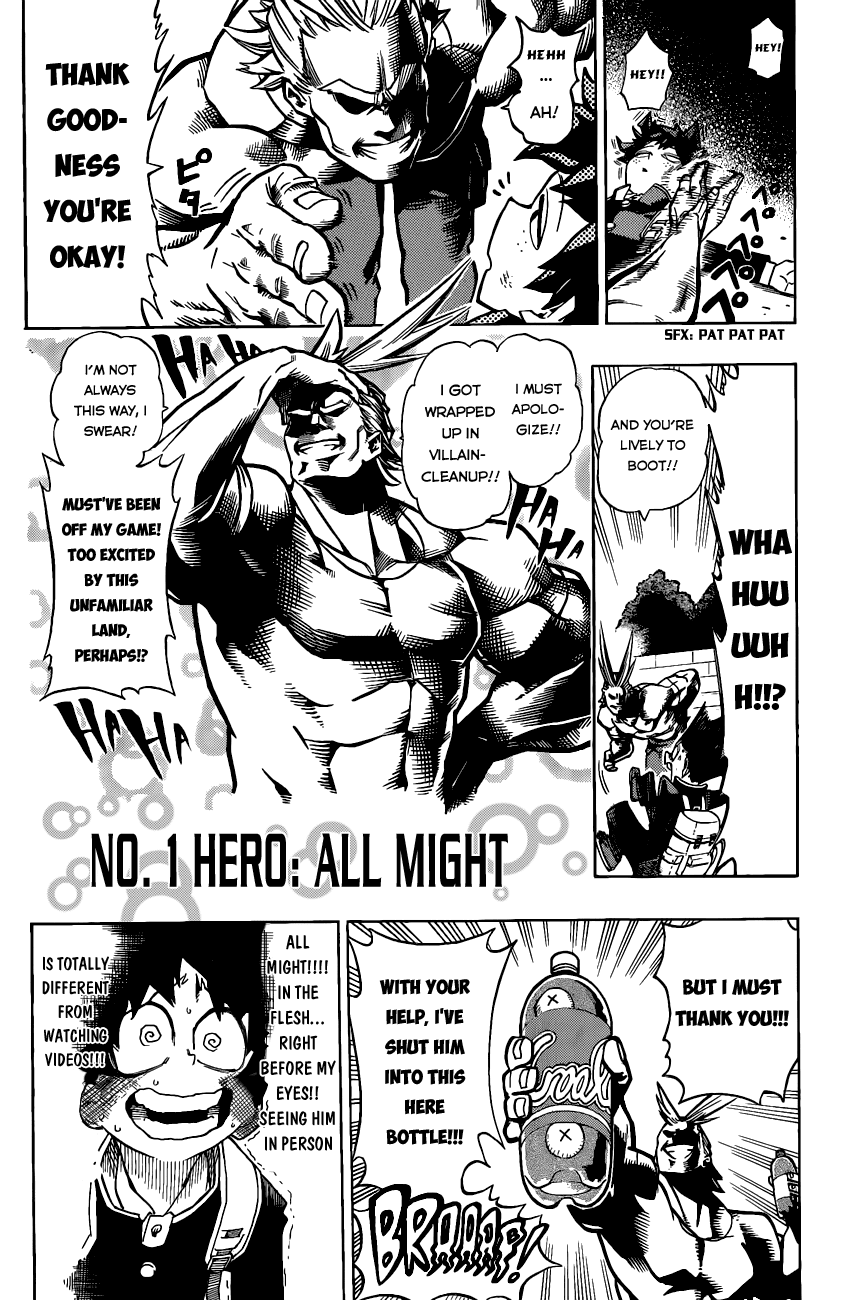 Boku no Hero Academia Chapter 1 page 25 - Chapter 1: Midoriya Izuku: The Origin