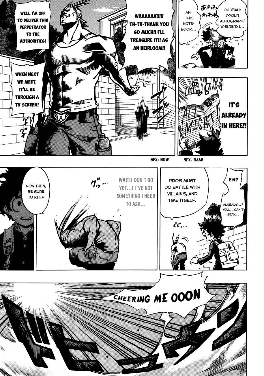 Boku no Hero Academia Chapter 1 page 26 - Chapter 1: Midoriya Izuku: The Origin