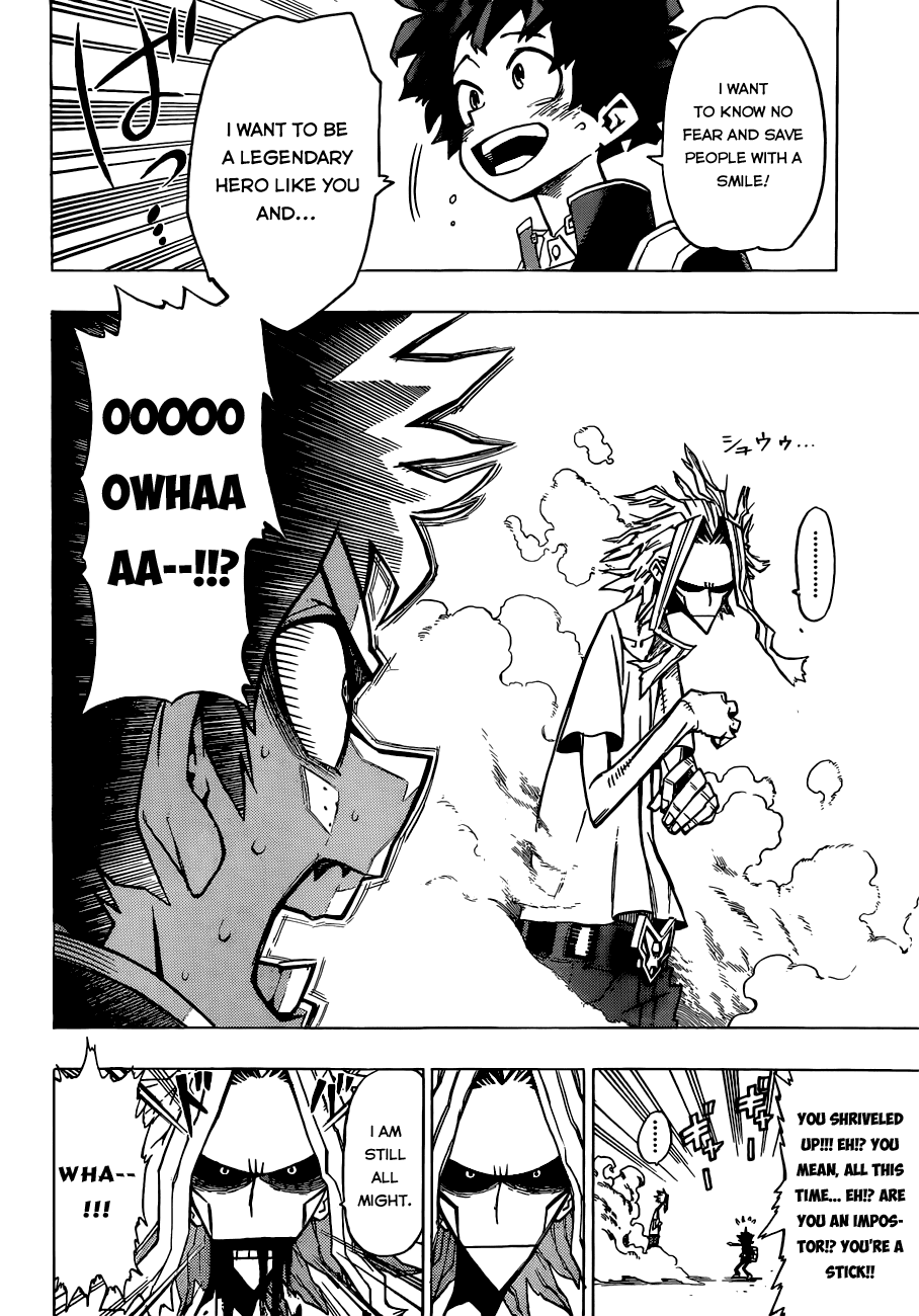 Boku no Hero Academia Chapter 1 page 31 - Chapter 1: Midoriya Izuku: The Origin