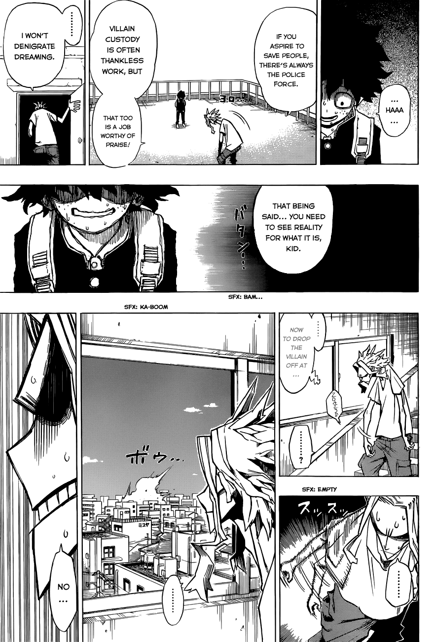 Boku no Hero Academia Chapter 1 page 34 - Chapter 1: Midoriya Izuku: The Origin