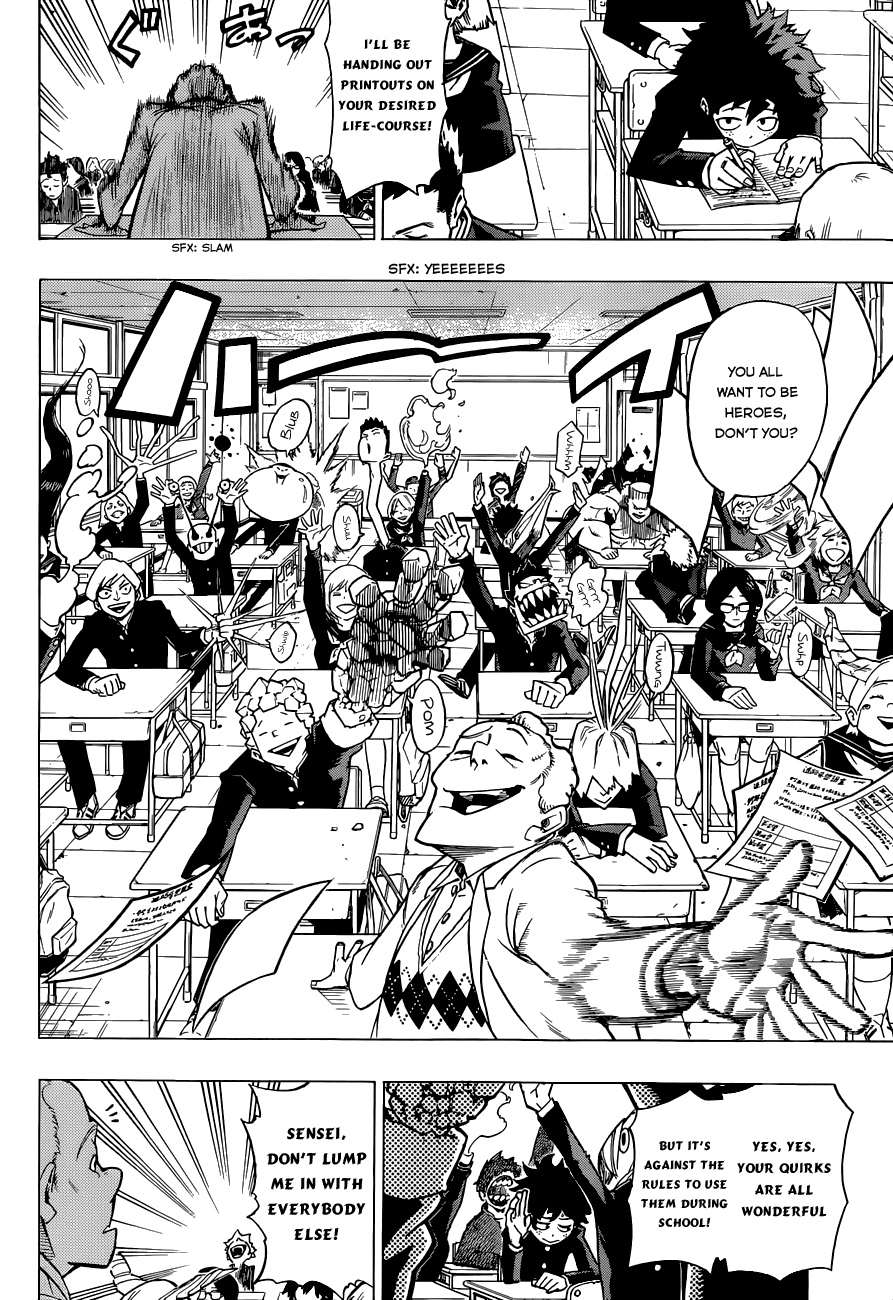 Boku no Hero Academia Chapter 1 page 9 - Chapter 1: Midoriya Izuku: The Origin