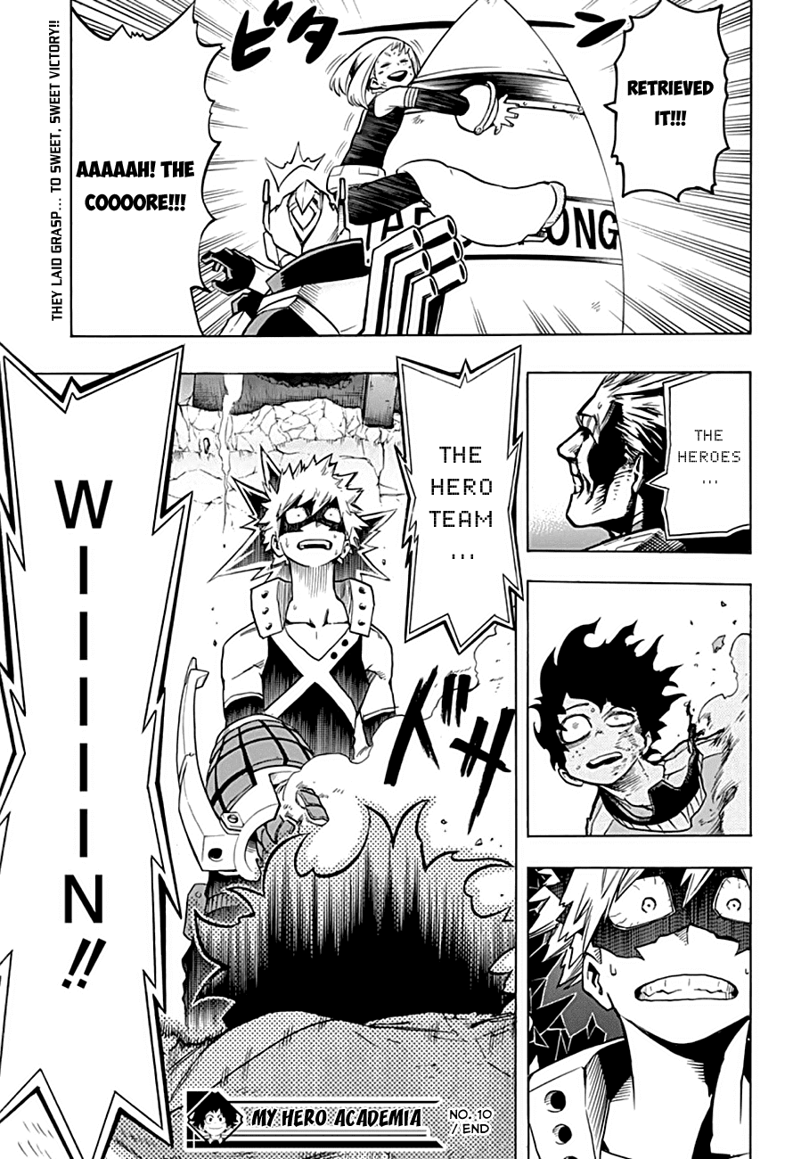 Boku no Hero Academia Chapter 10 page 19 - Chapter 10: Bakugo Snaps