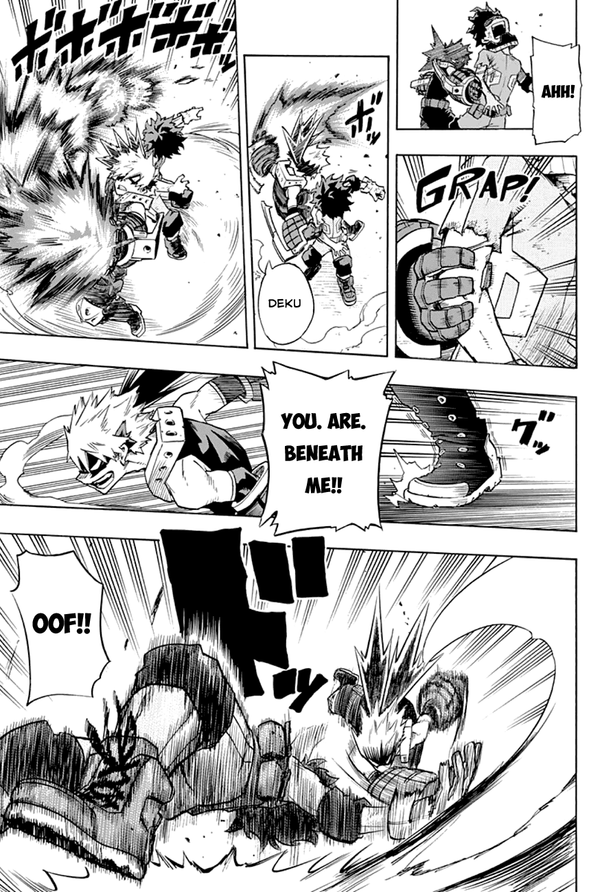 Boku no Hero Academia Chapter 10 page 9 - Chapter 10: Bakugo Snaps