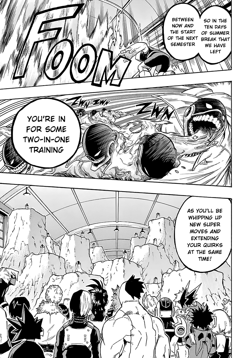 Boku no Hero Academia Chapter 100 page 11 - Chapter 100: Whip Up Some Super Moves