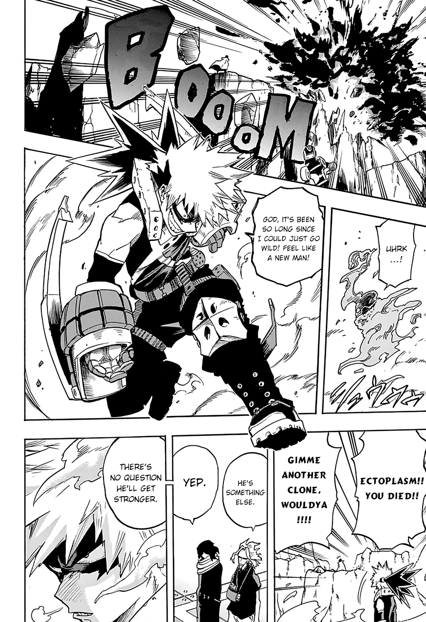 Boku no Hero Academia Chapter 100 page 16 - Chapter 100: Whip Up Some Super Moves