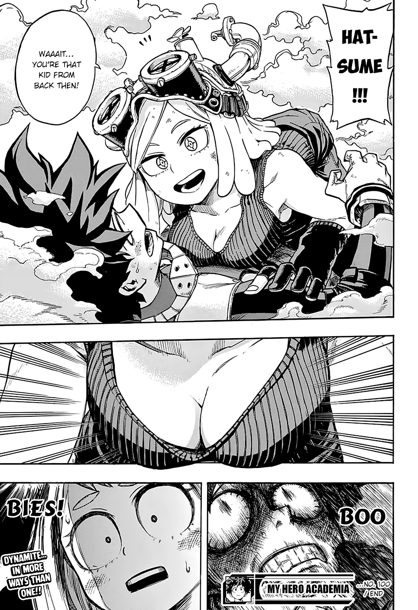 Boku no Hero Academia Chapter 100 page 23 - Chapter 100: Whip Up Some Super Moves