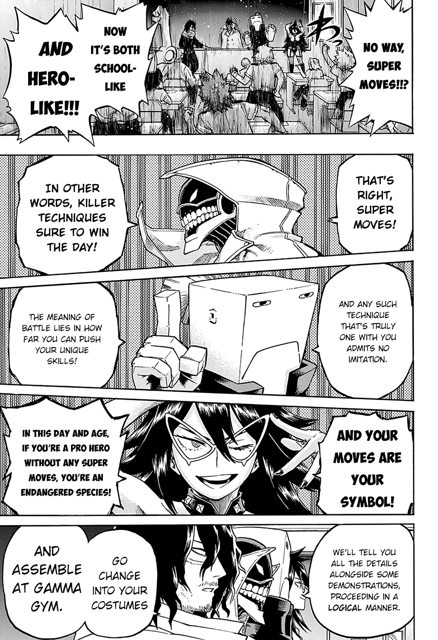 Boku no Hero Academia Chapter 100 page 7 - Chapter 100: Whip Up Some Super Moves