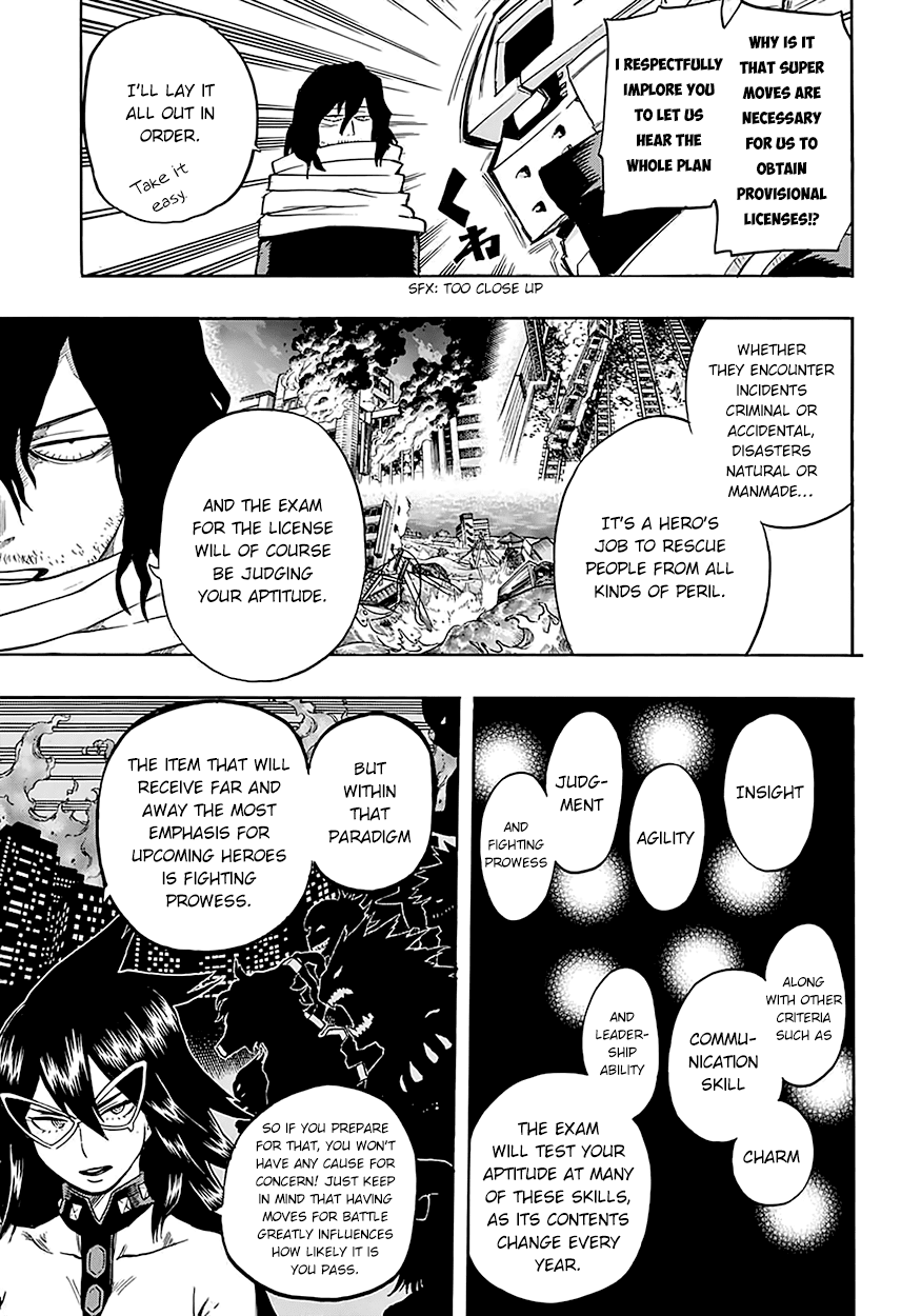 Boku no Hero Academia Chapter 100 page 9 - Chapter 100: Whip Up Some Super Moves