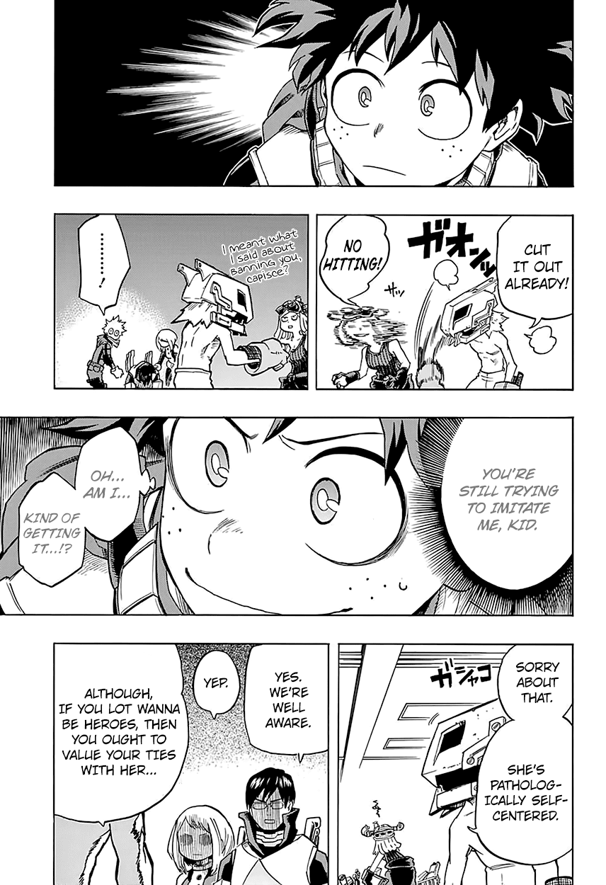 Boku no Hero Academia Chapter 101 page 12 - Chapter 101: The Girl Named Hatsume Mei