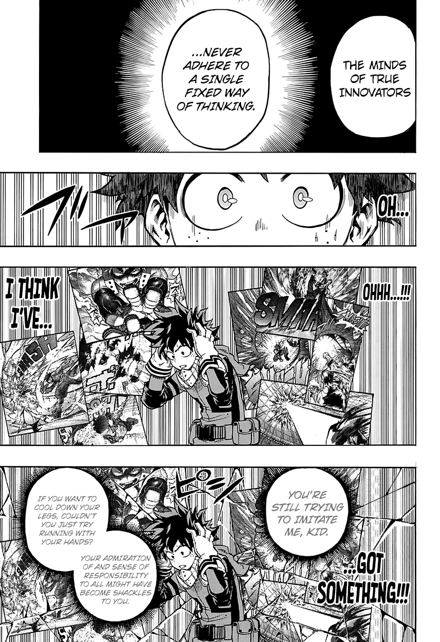 Boku no Hero Academia Chapter 101 page 14 - Chapter 101: The Girl Named Hatsume Mei