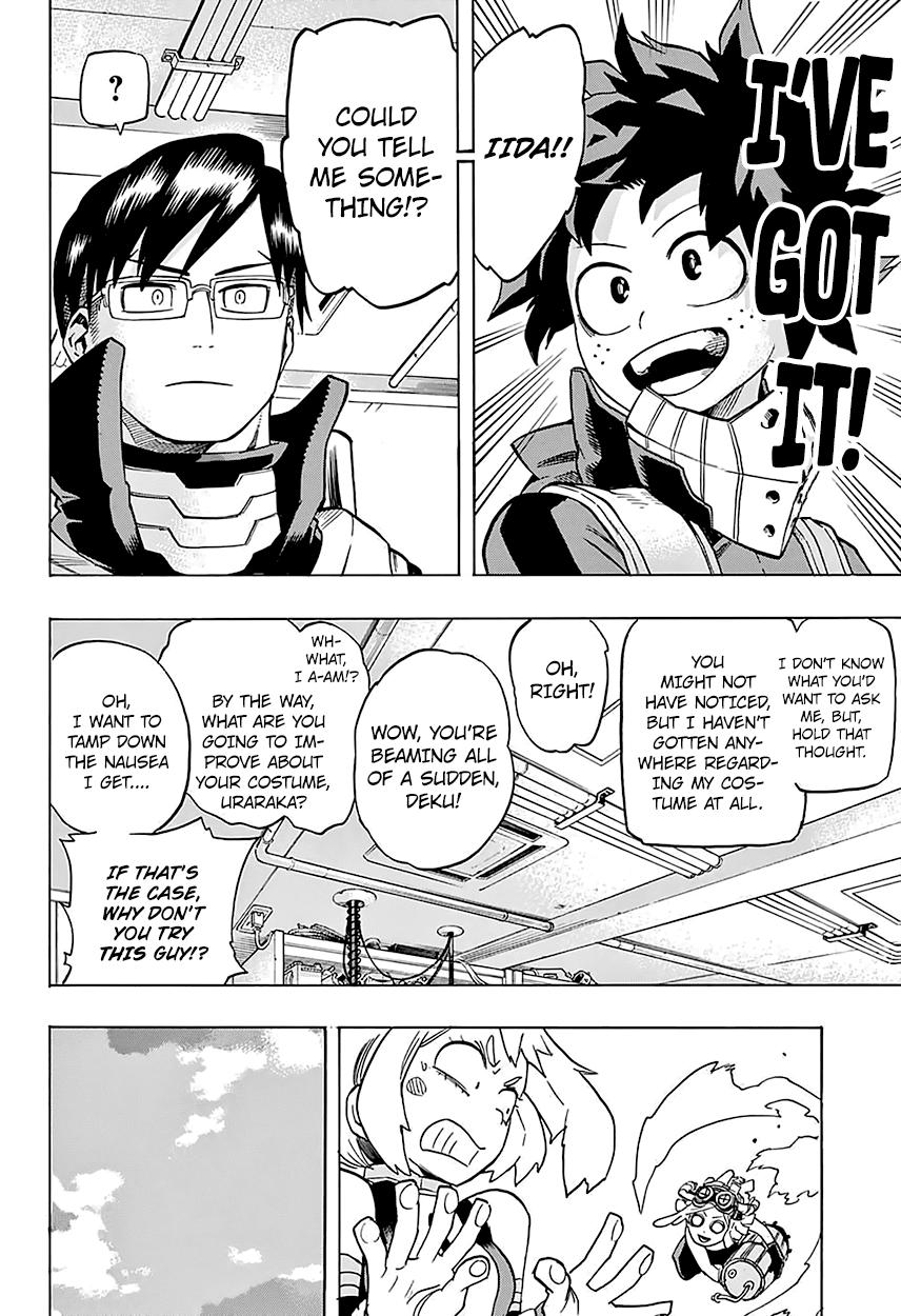 Boku no Hero Academia Chapter 101 page 15 - Chapter 101: The Girl Named Hatsume Mei