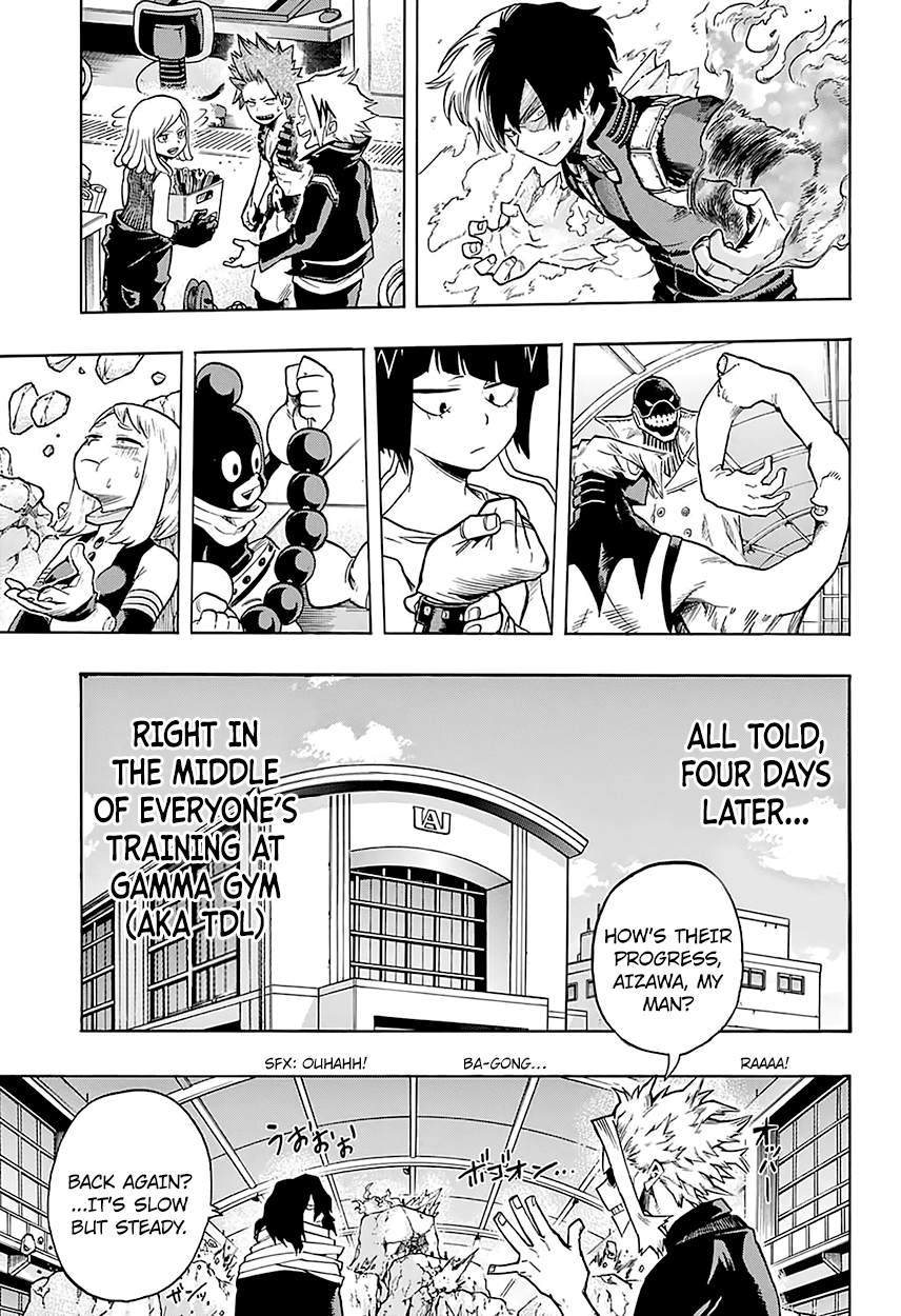 Boku no Hero Academia Chapter 101 page 16 - Chapter 101: The Girl Named Hatsume Mei
