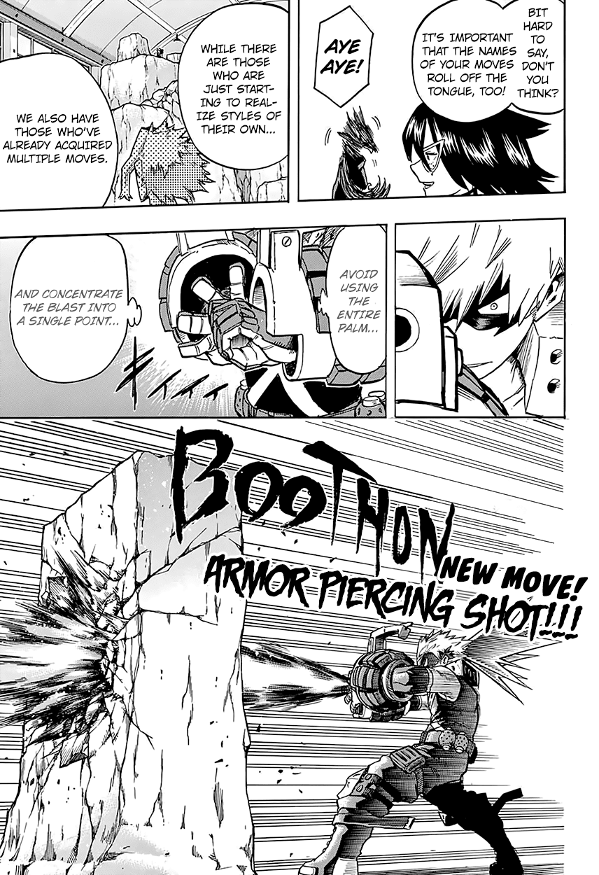 Boku no Hero Academia Chapter 101 page 18 - Chapter 101: The Girl Named Hatsume Mei
