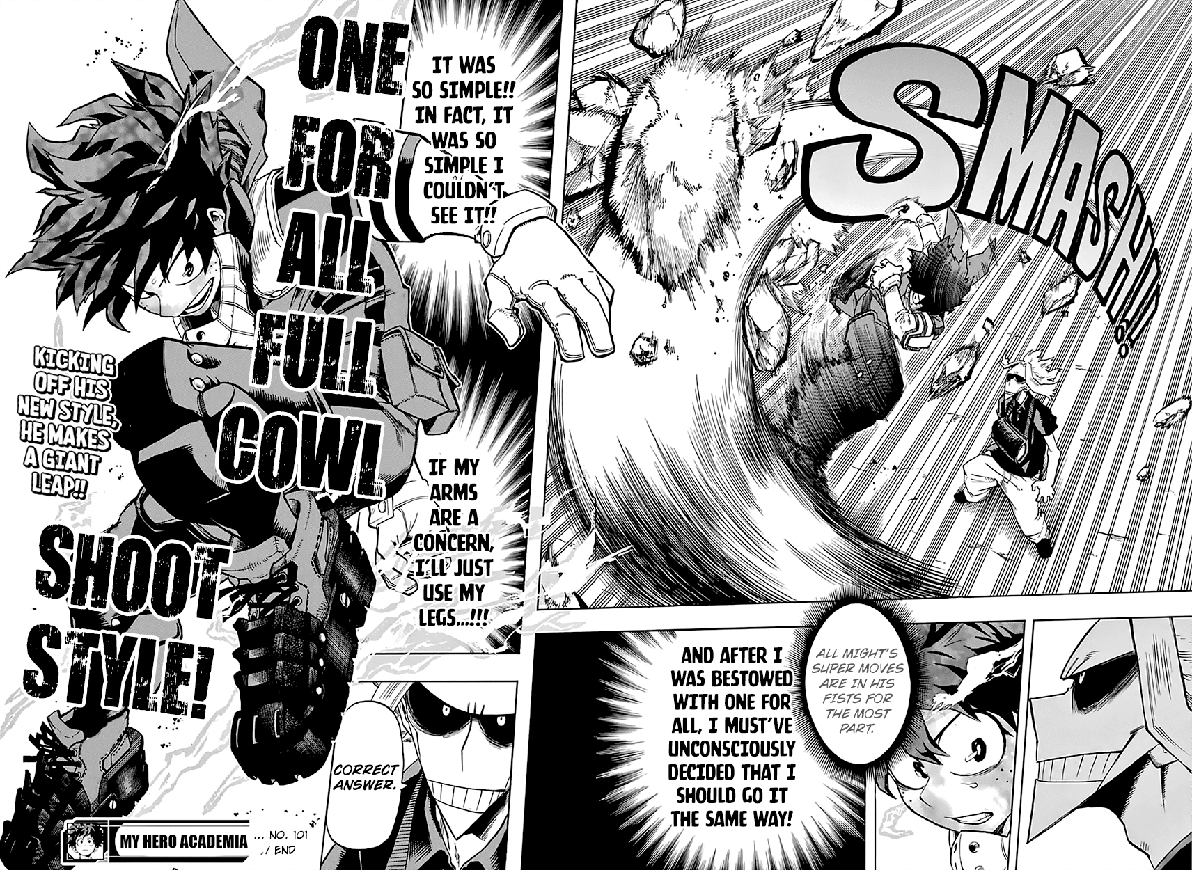 Boku no Hero Academia Chapter 101 page 21 - Chapter 101: The Girl Named Hatsume Mei