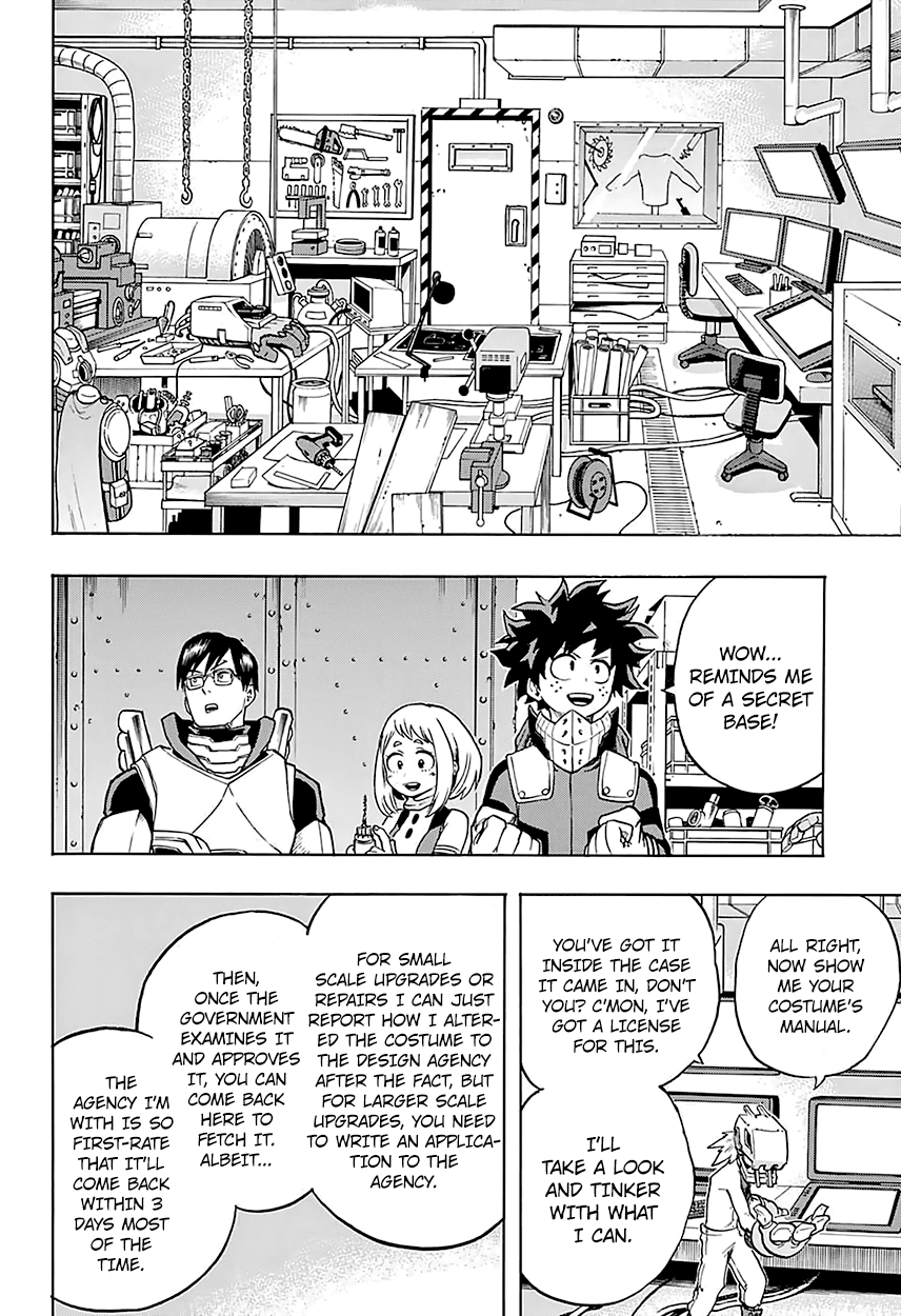 Boku no Hero Academia Chapter 101 page 7 - Chapter 101: The Girl Named Hatsume Mei