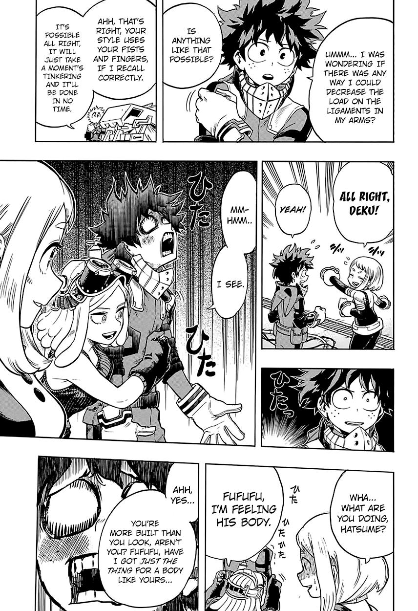 Boku no Hero Academia Chapter 101 page 8 - Chapter 101: The Girl Named Hatsume Mei