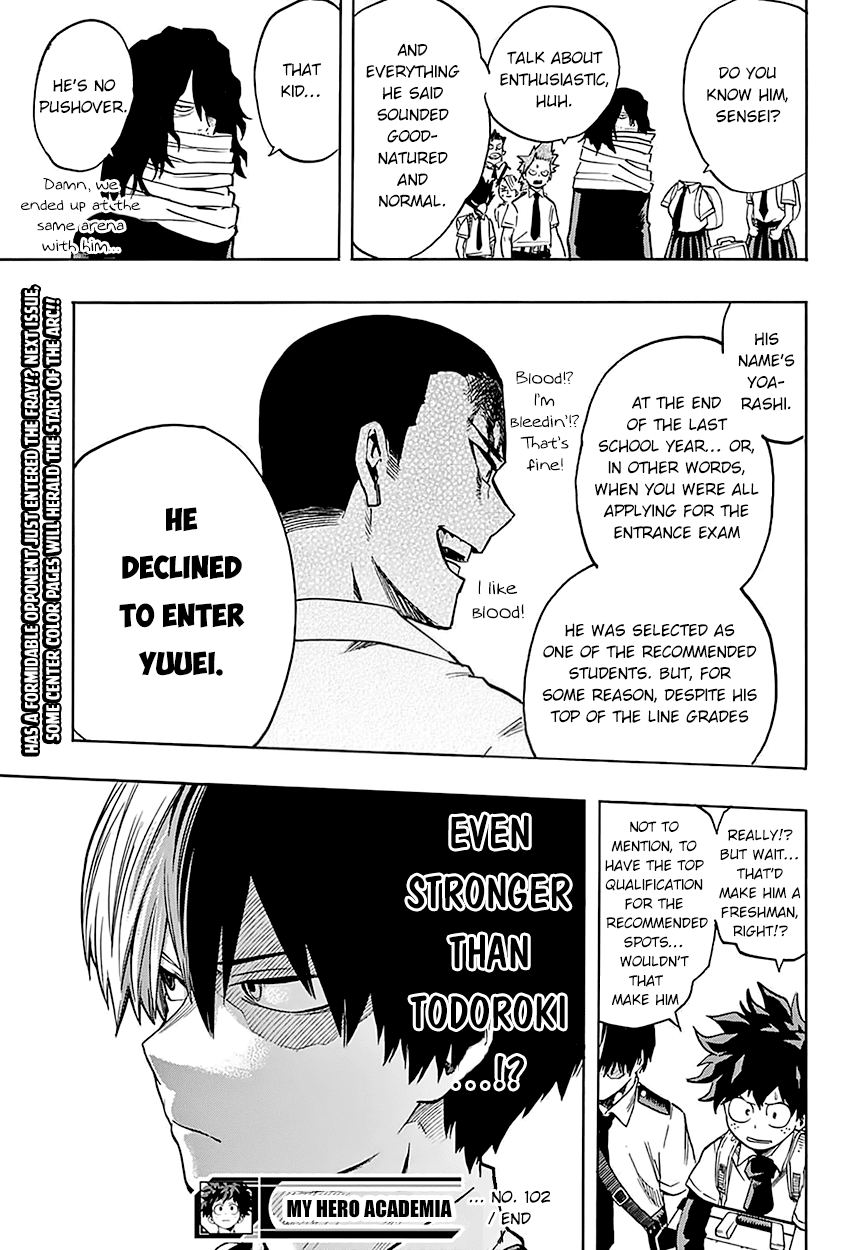 Boku no Hero Academia Chapter 102 page 22 - Chapter 102: A Thought
