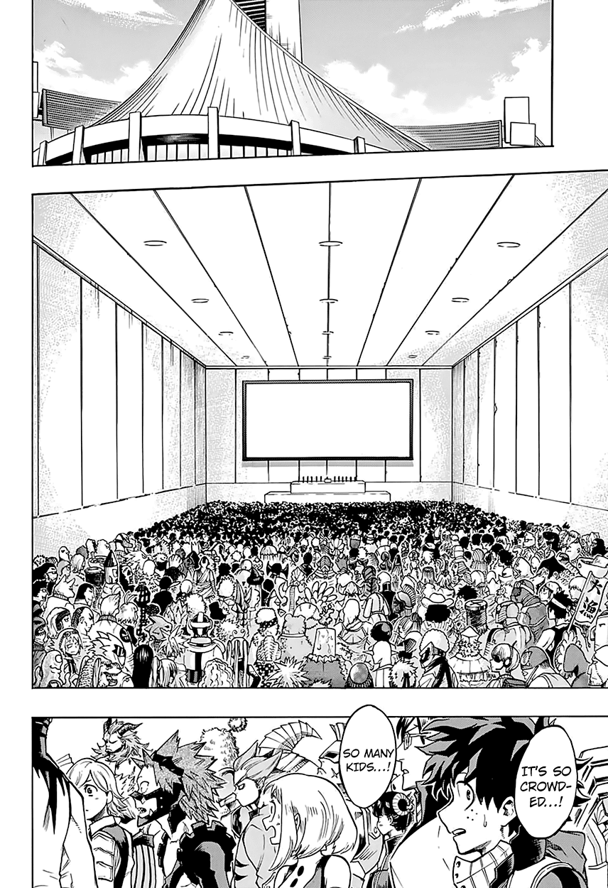 Boku no Hero Academia Chapter 103 page 10 - Chapter 103: The Exam