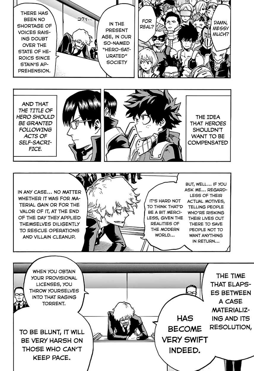 Boku no Hero Academia Chapter 103 page 12 - Chapter 103: The Exam
