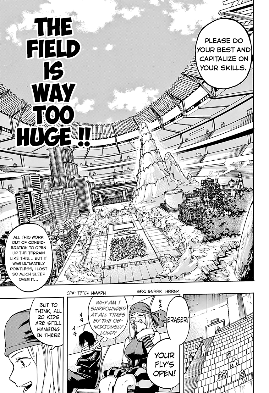 Boku no Hero Academia Chapter 103 page 15 - Chapter 103: The Exam