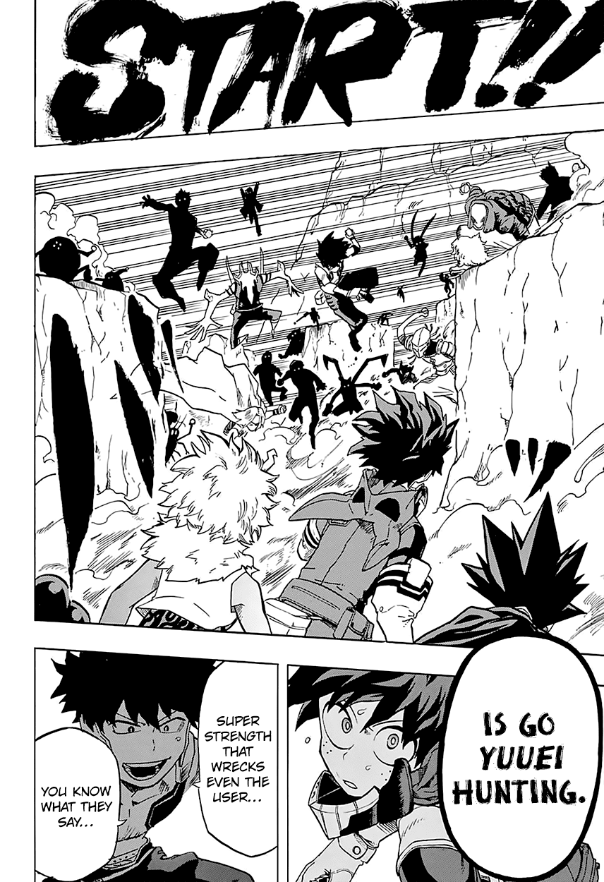 Boku no Hero Academia Chapter 103 page 18 - Chapter 103: The Exam