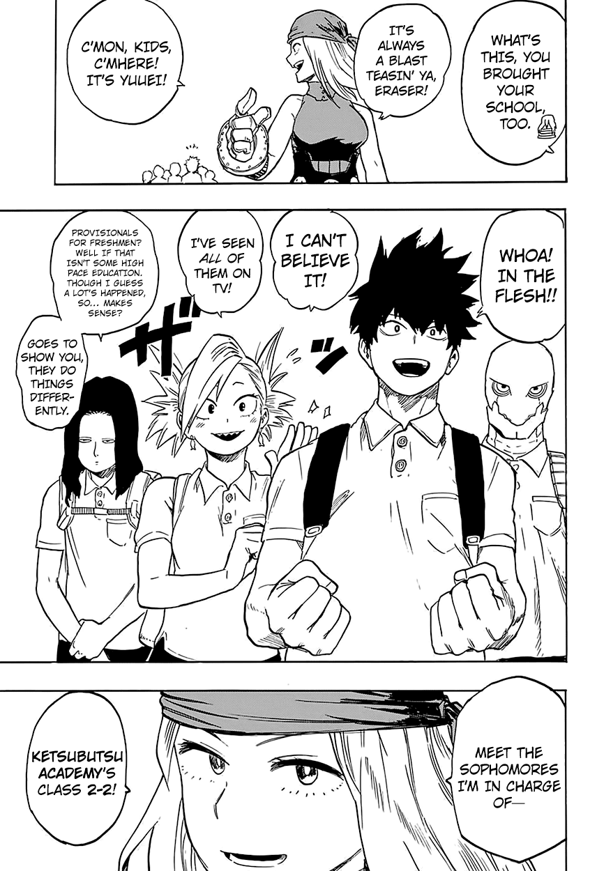 Boku no Hero Academia Chapter 103 page 7 - Chapter 103: The Exam