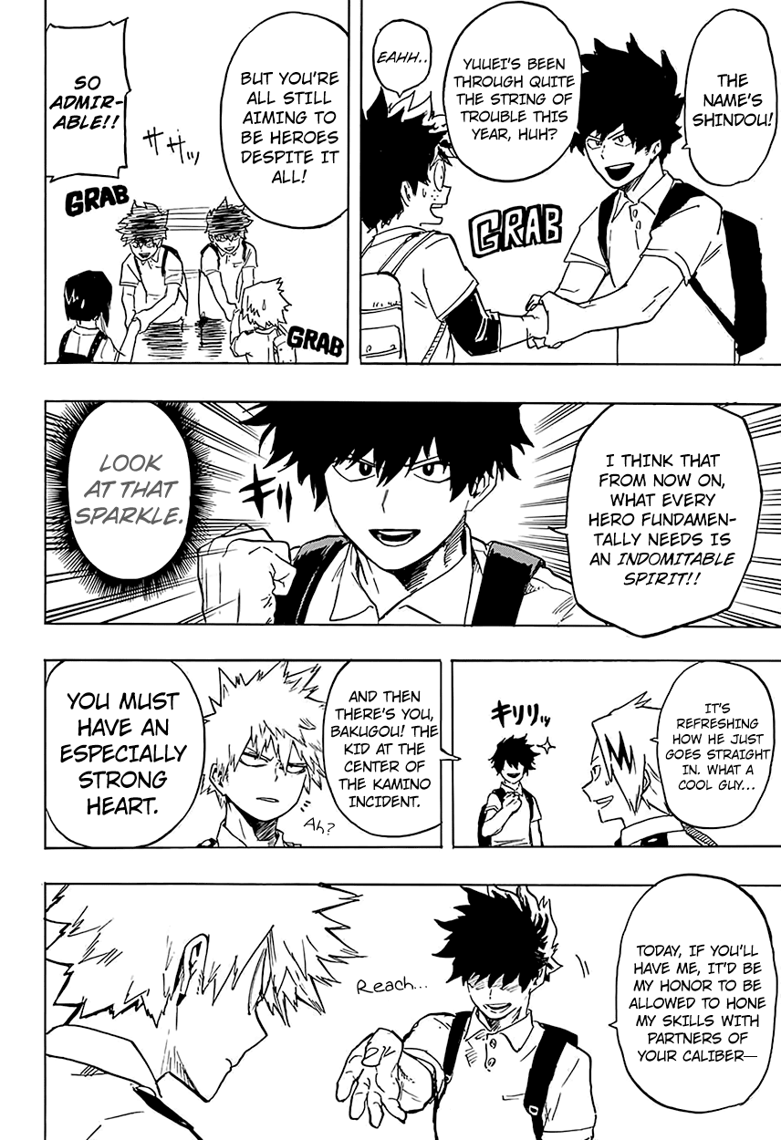 Boku no Hero Academia Chapter 103 page 8 - Chapter 103: The Exam