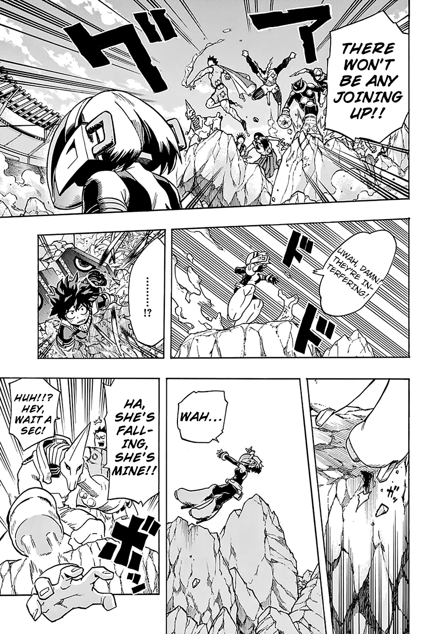 Boku no Hero Academia Chapter 105 page 14 - Chapter 105: Shiketsu Academy Slinks Closer