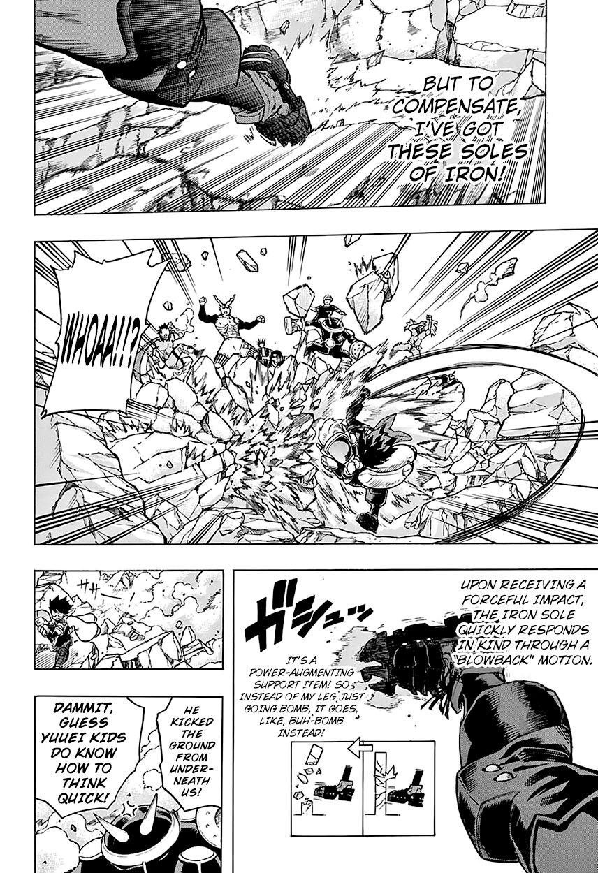 Boku no Hero Academia Chapter 105 page 17 - Chapter 105: Shiketsu Academy Slinks Closer
