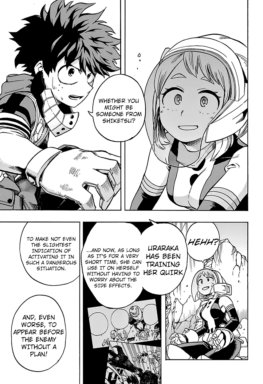 Boku no Hero Academia Chapter 105 page 20 - Chapter 105: Shiketsu Academy Slinks Closer