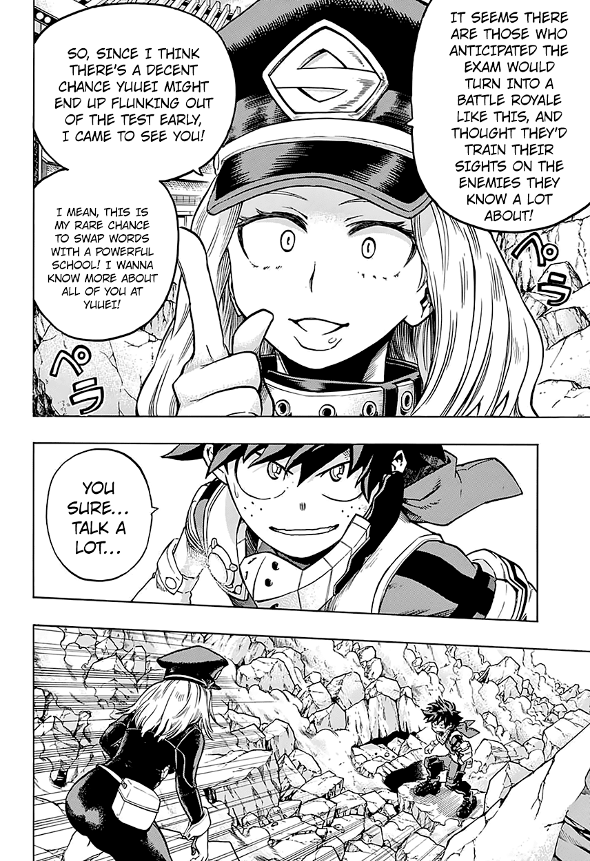 Boku no Hero Academia Chapter 105 page 5 - Chapter 105: Shiketsu Academy Slinks Closer