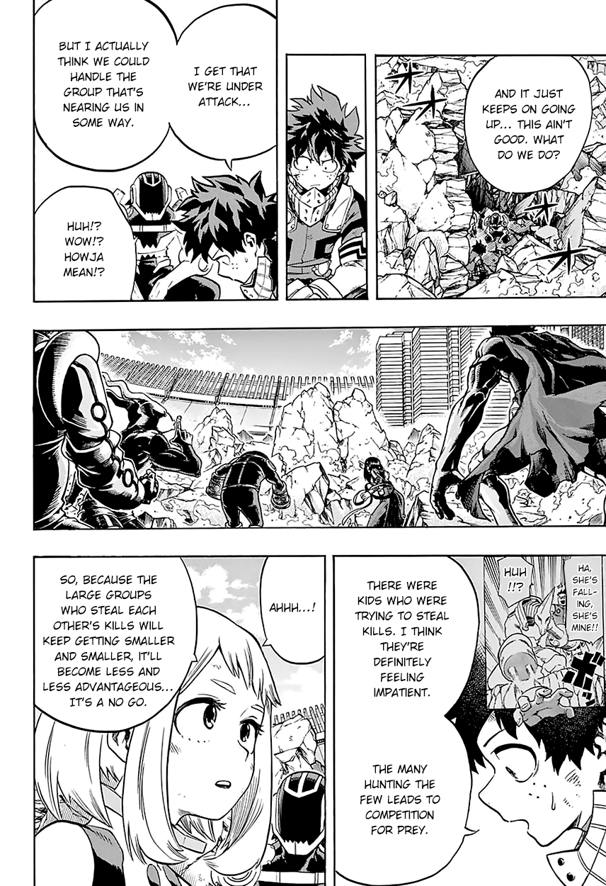 Boku no Hero Academia Chapter 106 page 15 - Chapter 106: Class 1-A