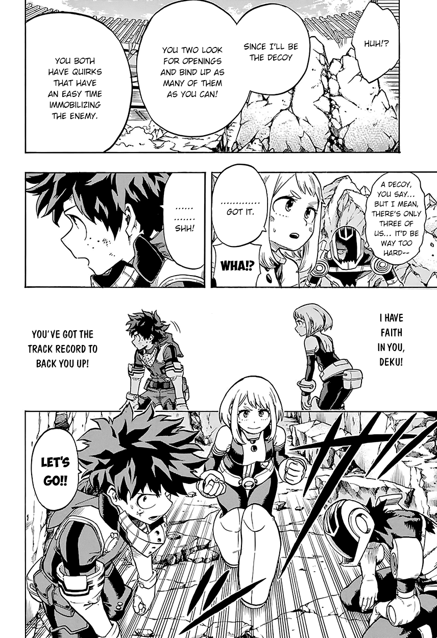 Boku no Hero Academia Chapter 106 page 17 - Chapter 106: Class 1-A
