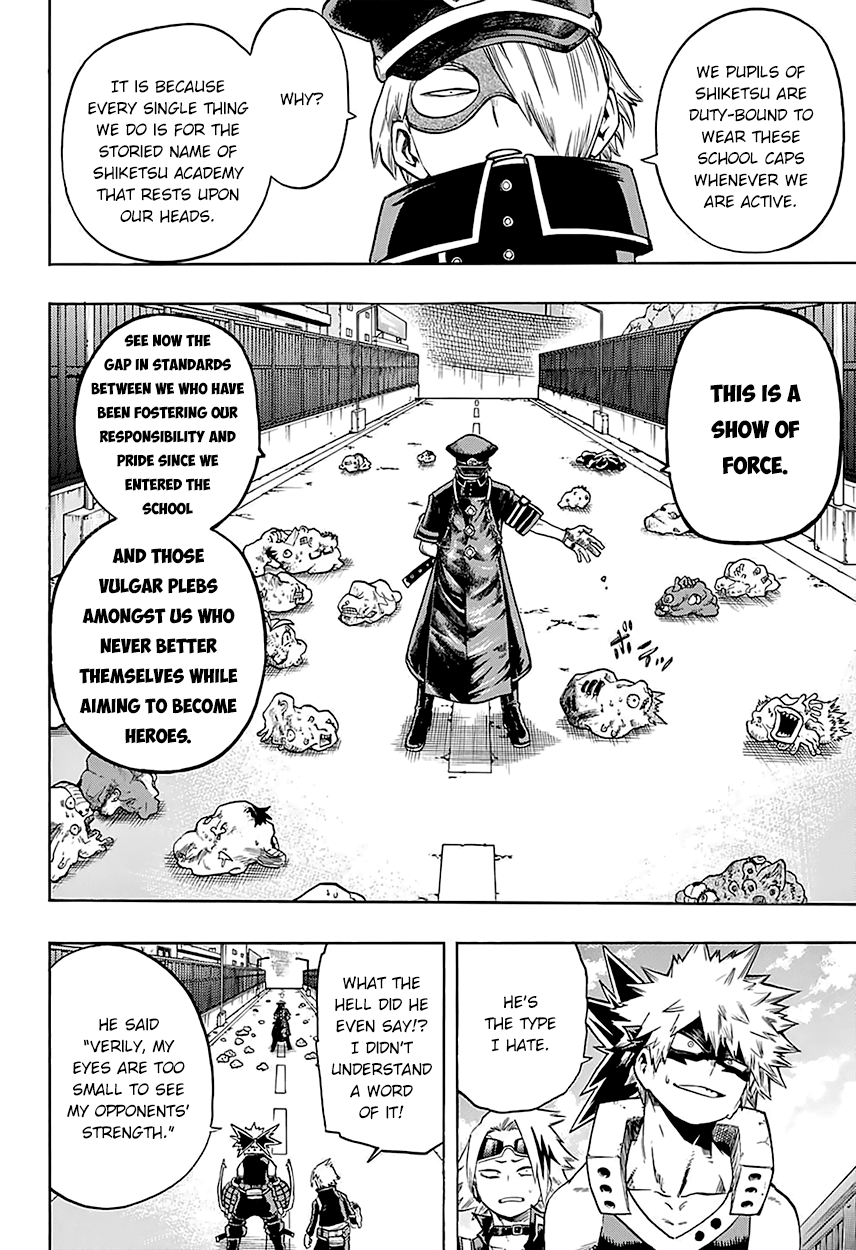 Boku no Hero Academia Chapter 106 page 19 - Chapter 106: Class 1-A